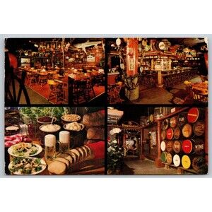 Postcard Florida Tampa Sarasota Brewmaster's Steakhouse Free Beer Wine c1970s FL